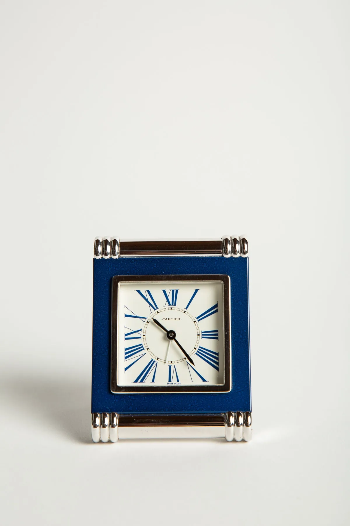 CARTIER | VINTAGE LAPIS LAZULI TRAVEL CLOCK