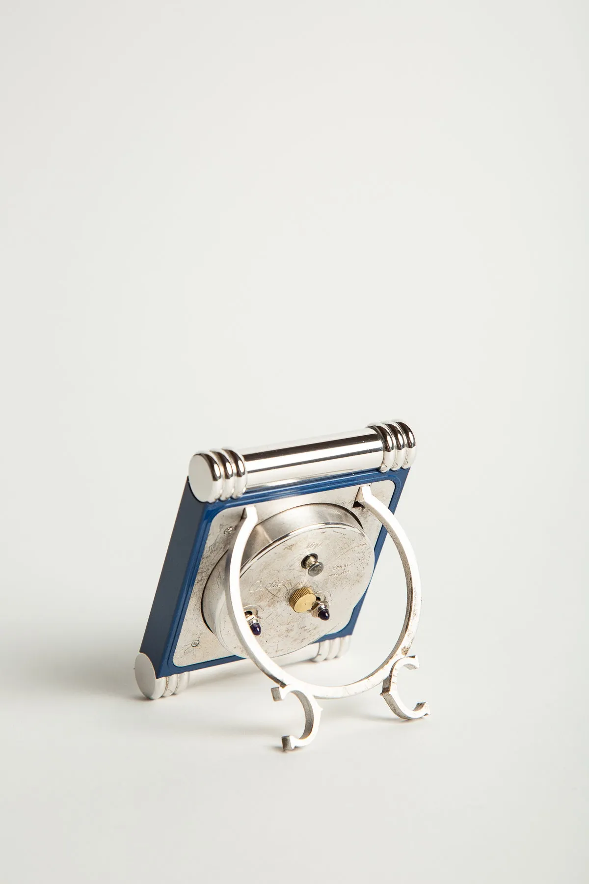 CARTIER | VINTAGE LAPIS LAZULI TRAVEL CLOCK
