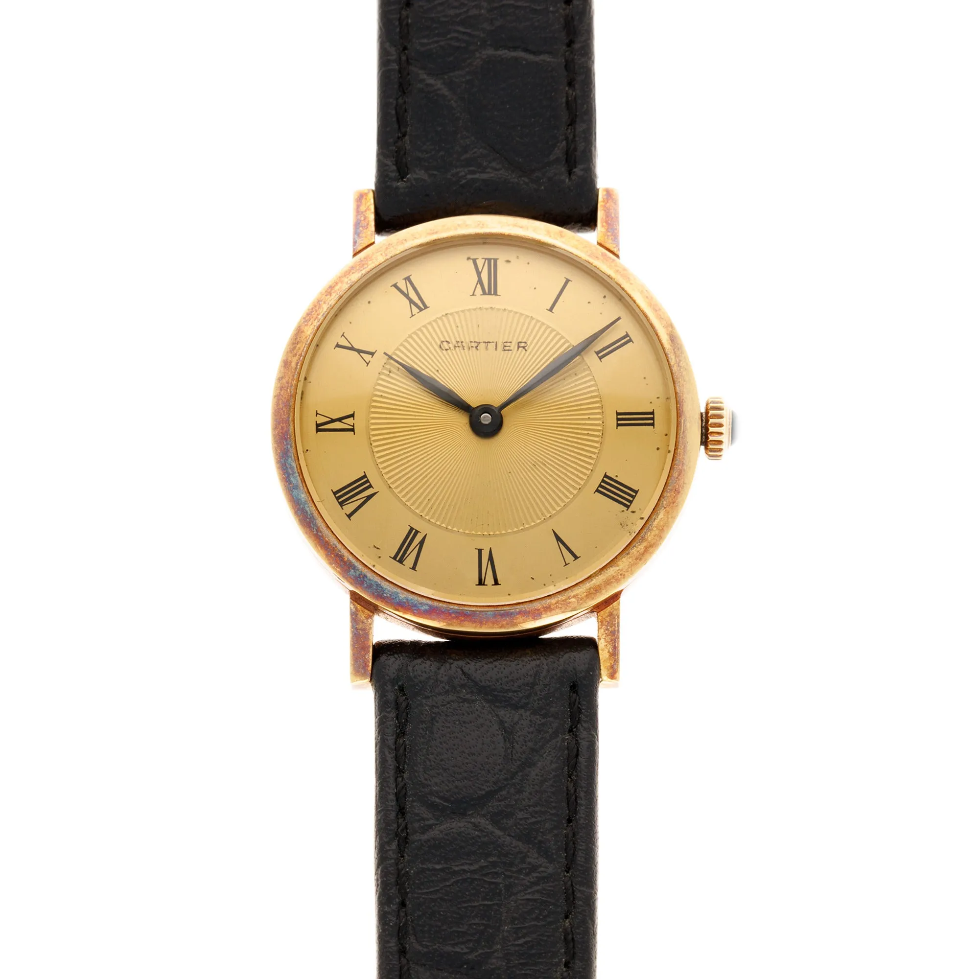Cartier Yellow Gold Mechanical Watch