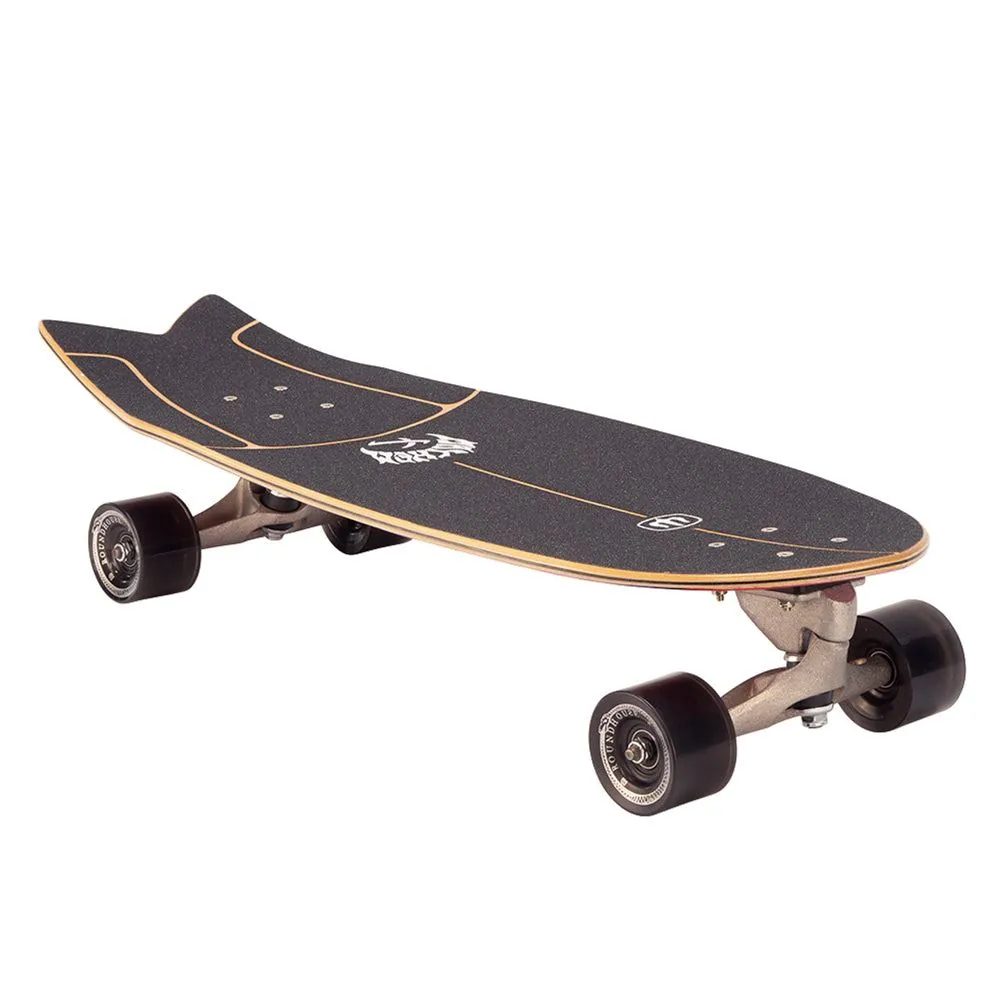 Carver ...Lost RNF Retro Tie Dye Surfskate Cruiser Skateboard CX - 9.875" x 29.5" WB 16.5"