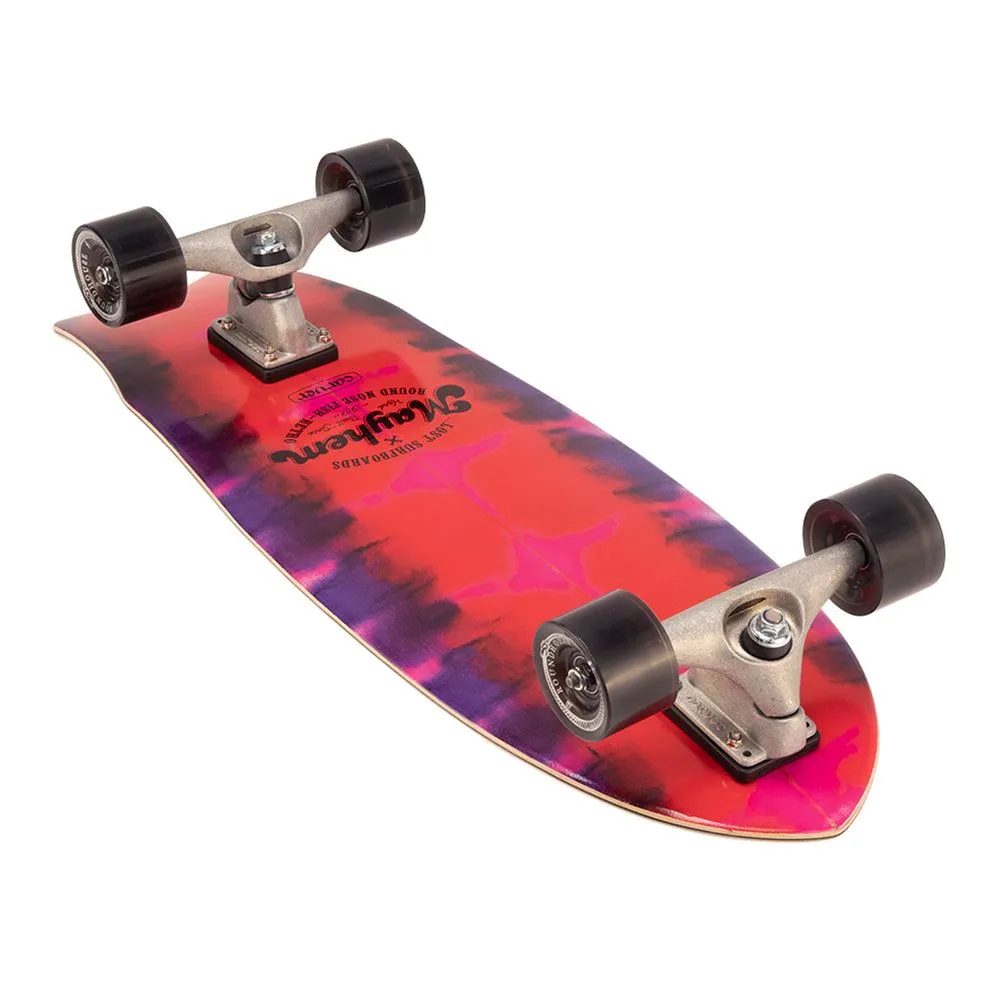 Carver ...Lost RNF Retro Tie Dye Surfskate Cruiser Skateboard CX - 9.875" x 29.5" WB 16.5"