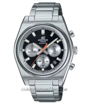 Casio Edifice Men's Watch EFB-730D-1A Stainless Steel Band Solid Band Sapphire Crystal