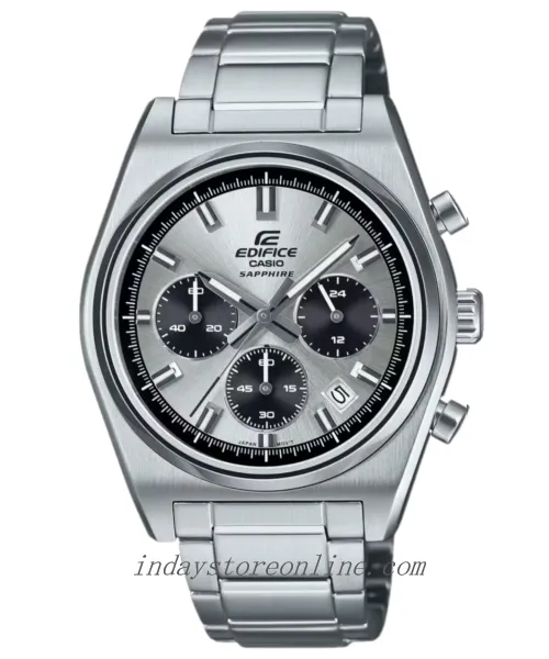 Casio Edifice Men's Watch EFB-730D-7A Stainless Steel Band Solid Band Sapphire Crystal