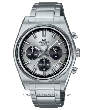 Casio Edifice Men's Watch EFB-730D-7A Stainless Steel Band Solid Band Sapphire Crystal