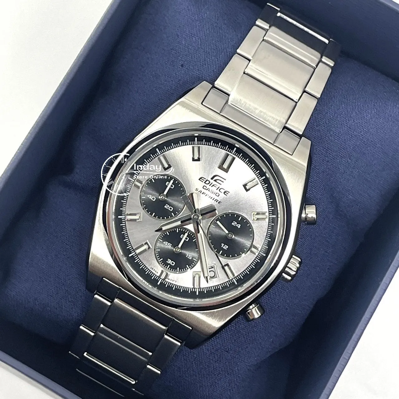 Casio Edifice Men's Watch EFB-730D-7A Stainless Steel Band Solid Band Sapphire Crystal