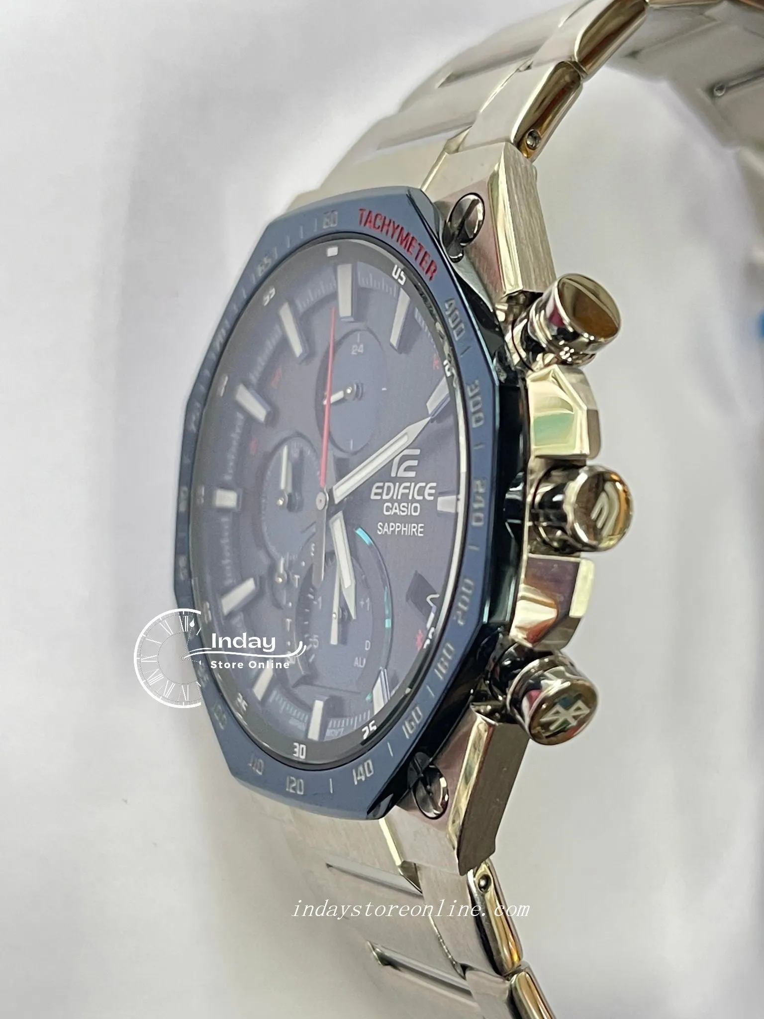 Casio Edifice Men's Watch EQB-1100XDB-2A Smartphone Link Model Solar Powered
