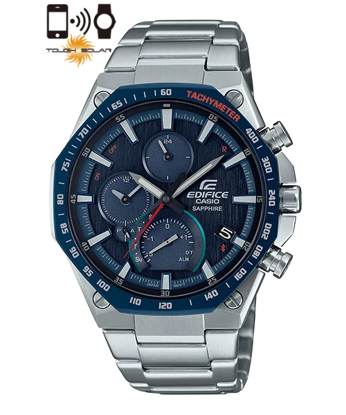 Casio Edifice Men's Watch EQB-1100XDB-2A Smartphone Link Model Solar Powered