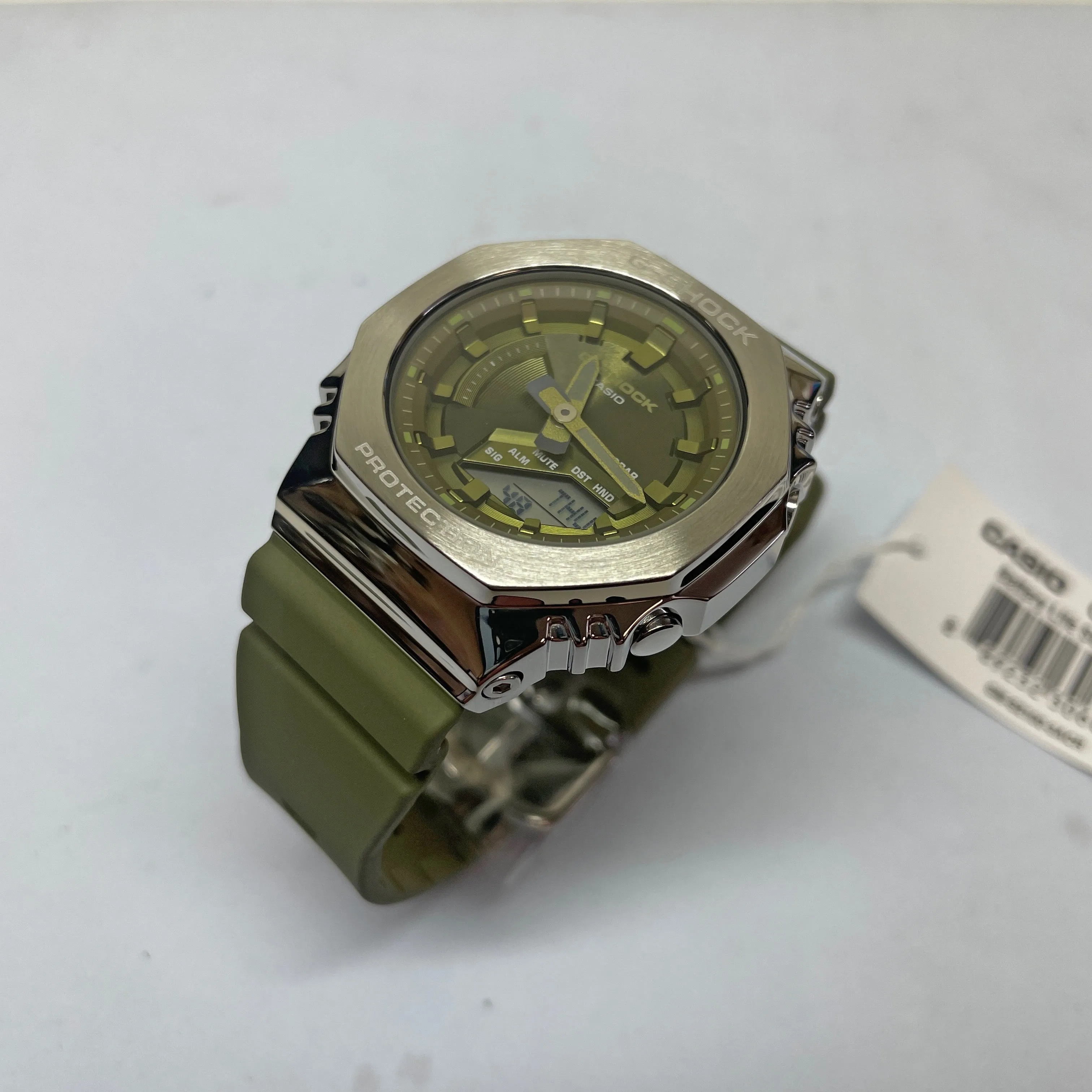 Casio G-Shock GMS Casioak Green GMS2100-3A Womens Watch