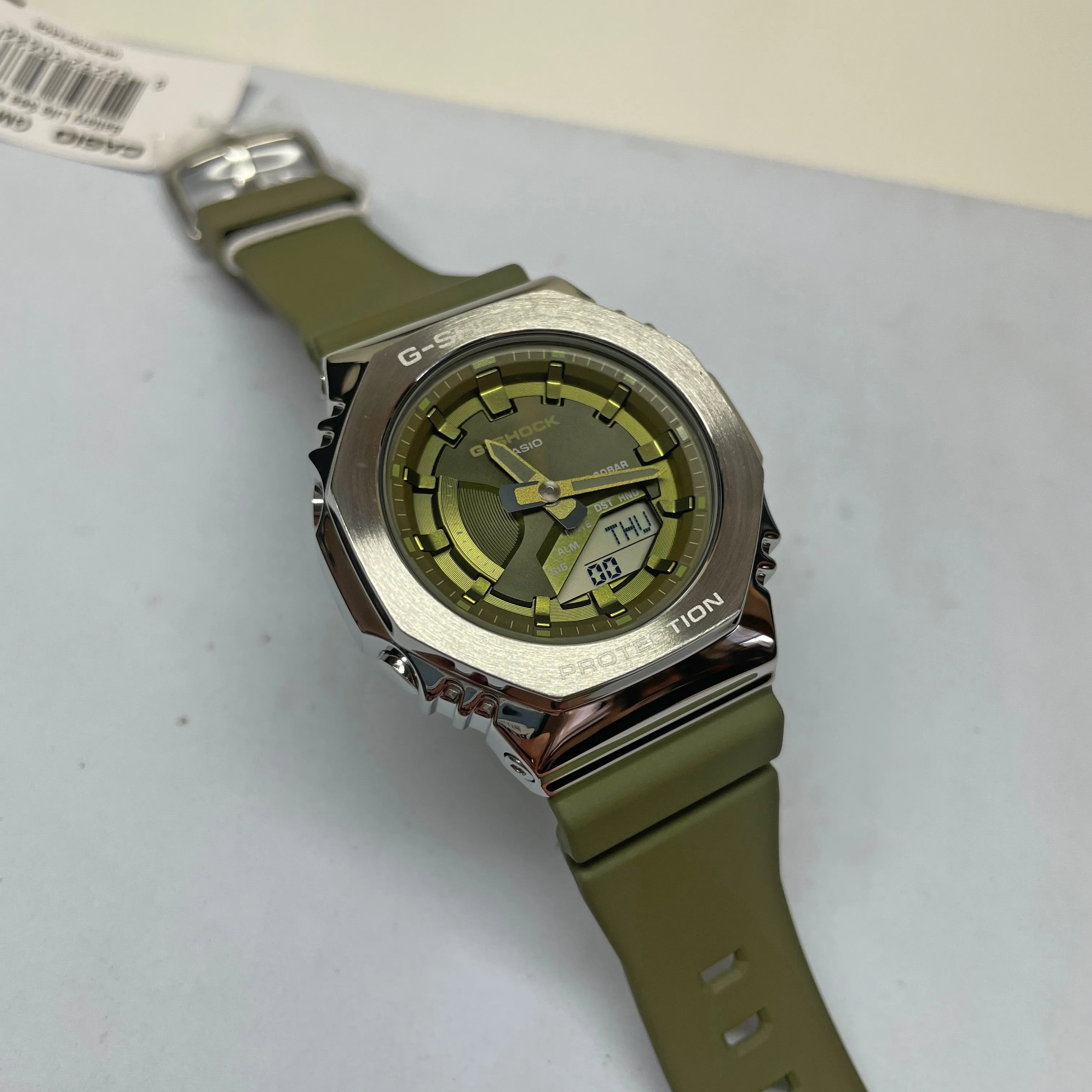 Casio G-Shock GMS Casioak Green GMS2100-3A Womens Watch