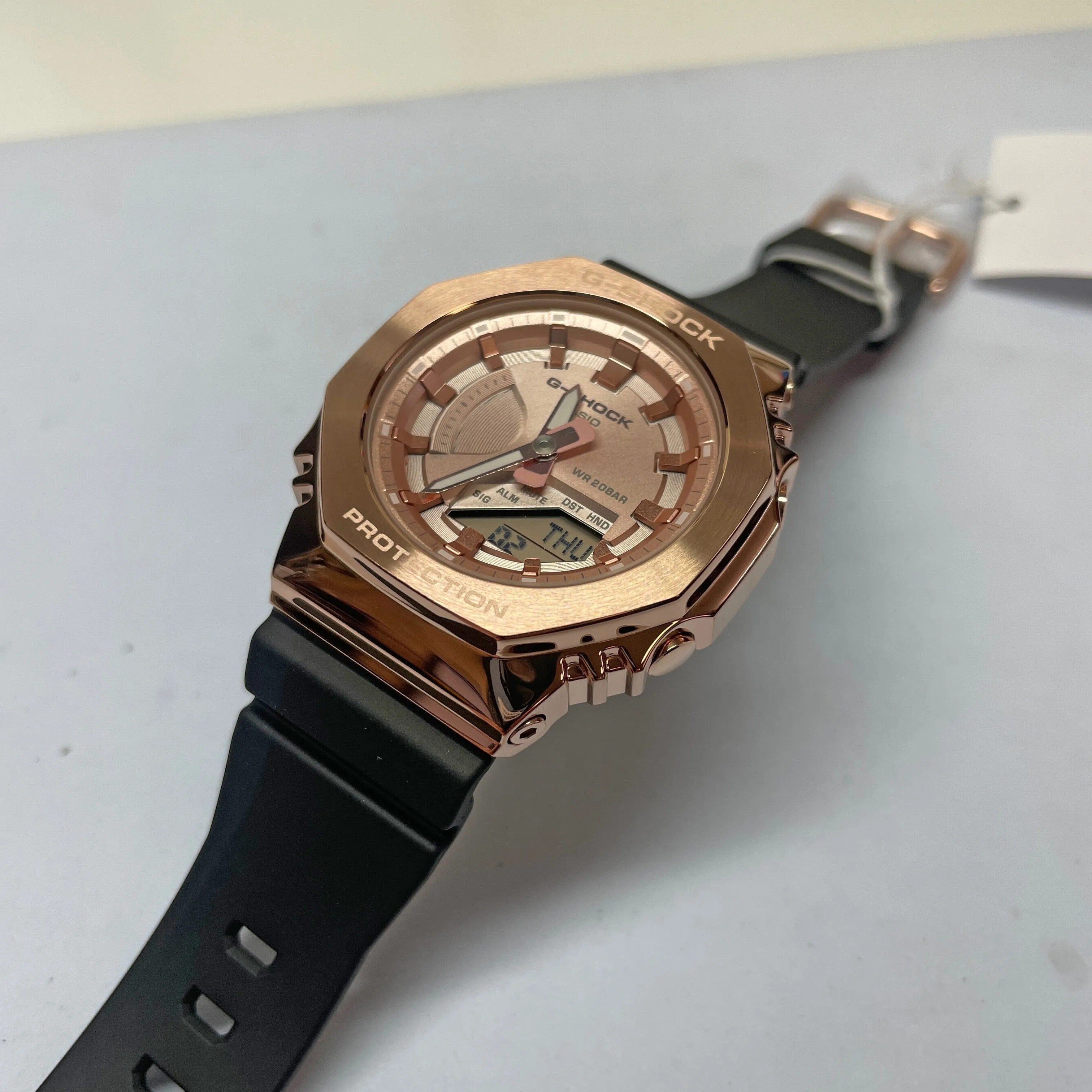 Casio G-Shock GMS Casioak Pink Gold GMS2100PG-1A4 Womens Watch