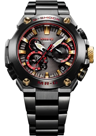 Casio G-Shock MR-G Titanium Solar Multi Band 6 Bluetooth Smartphone Link "Akazonae" MRG-B2000B-1A4