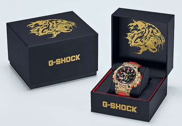 Casio G-Shock MT-G Multi Band 6 Tough Solar Smartphone Link 2022 "Year Of The Tiger" Limited Edition MTG-B1000CX-4A