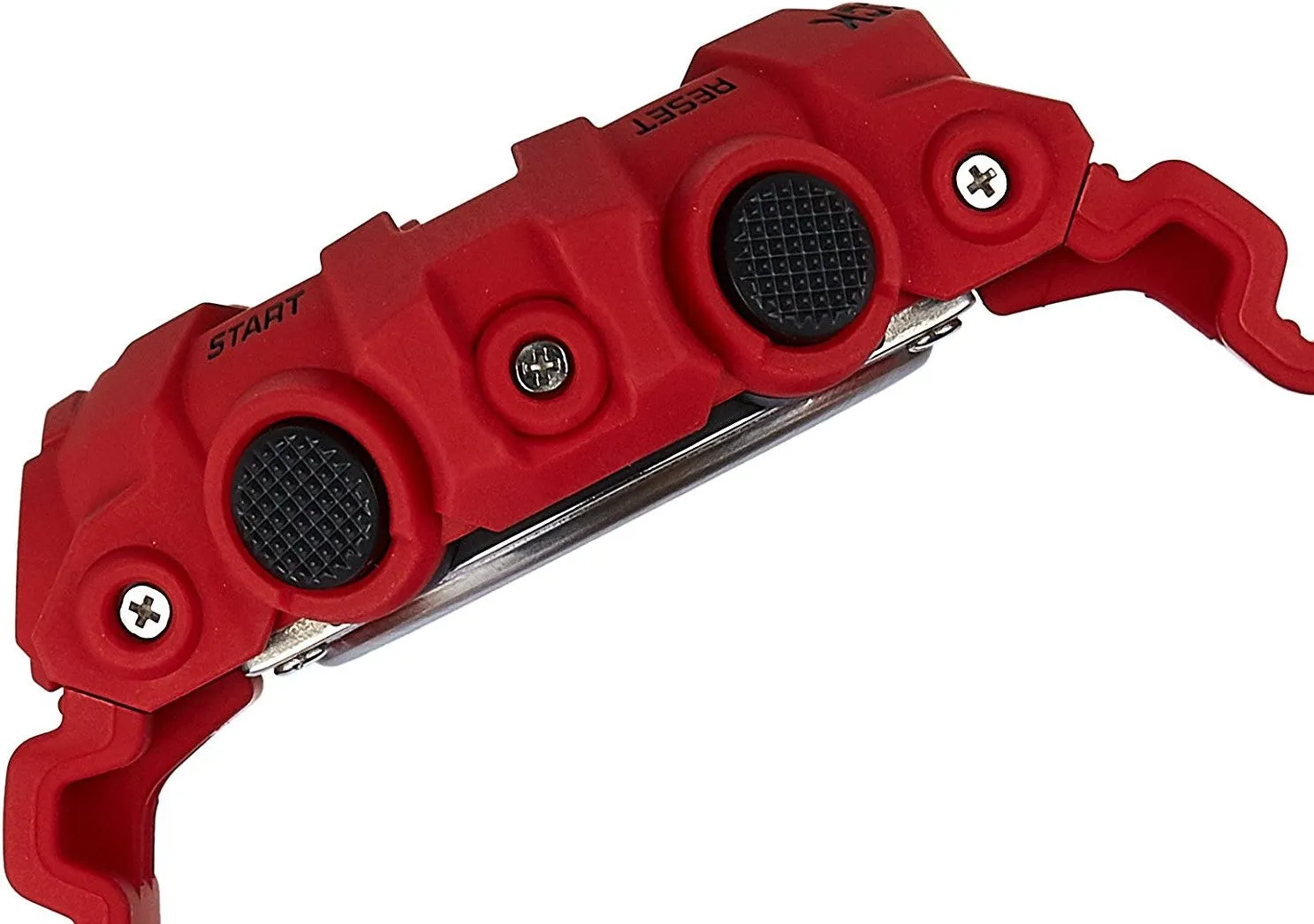 Casio G-Shock Red Black Analog-Digital Mens Watch GA700-4A