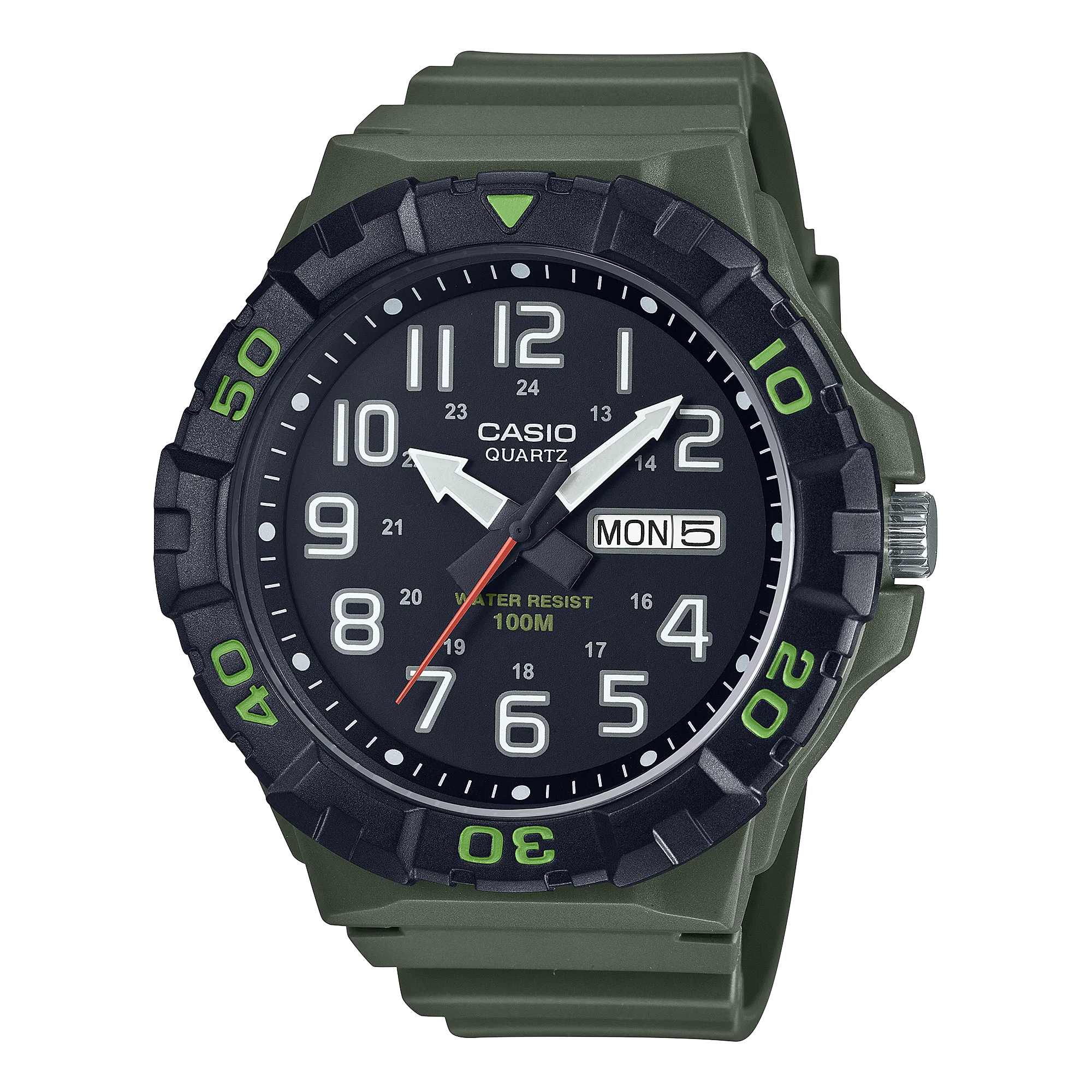 Casio MRW210H-3A Day Date