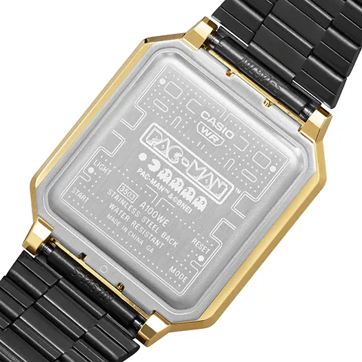 Casio Vintage A100 Series X PAC-MAN Collaboration Limited A100WEPC-1B
