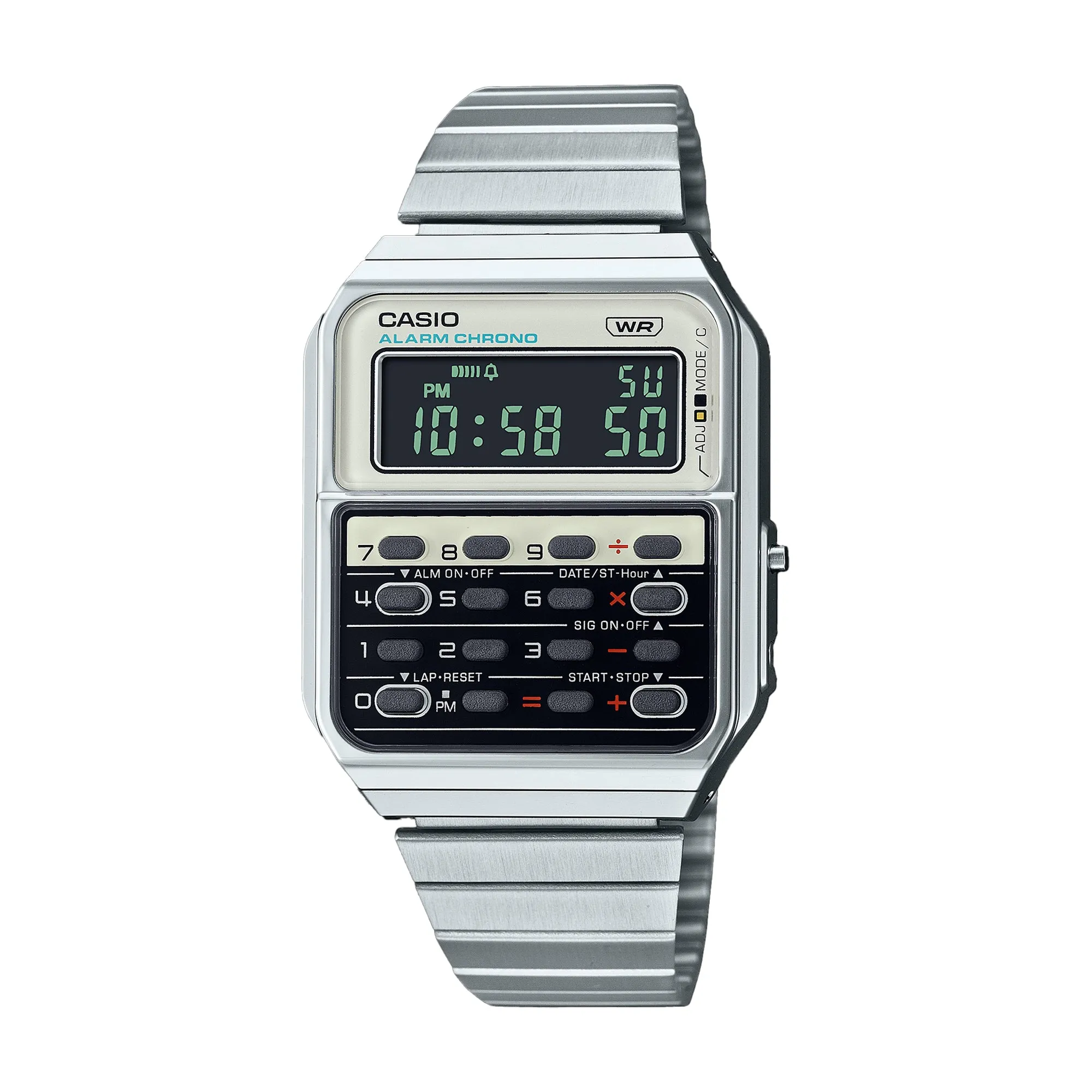 Casio Vintage Databank Calculator Unisex Watch CA-500WE-7BDF