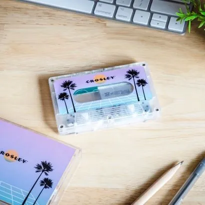 Cassette Bluetooth Speaker - Vaporwave Translucent