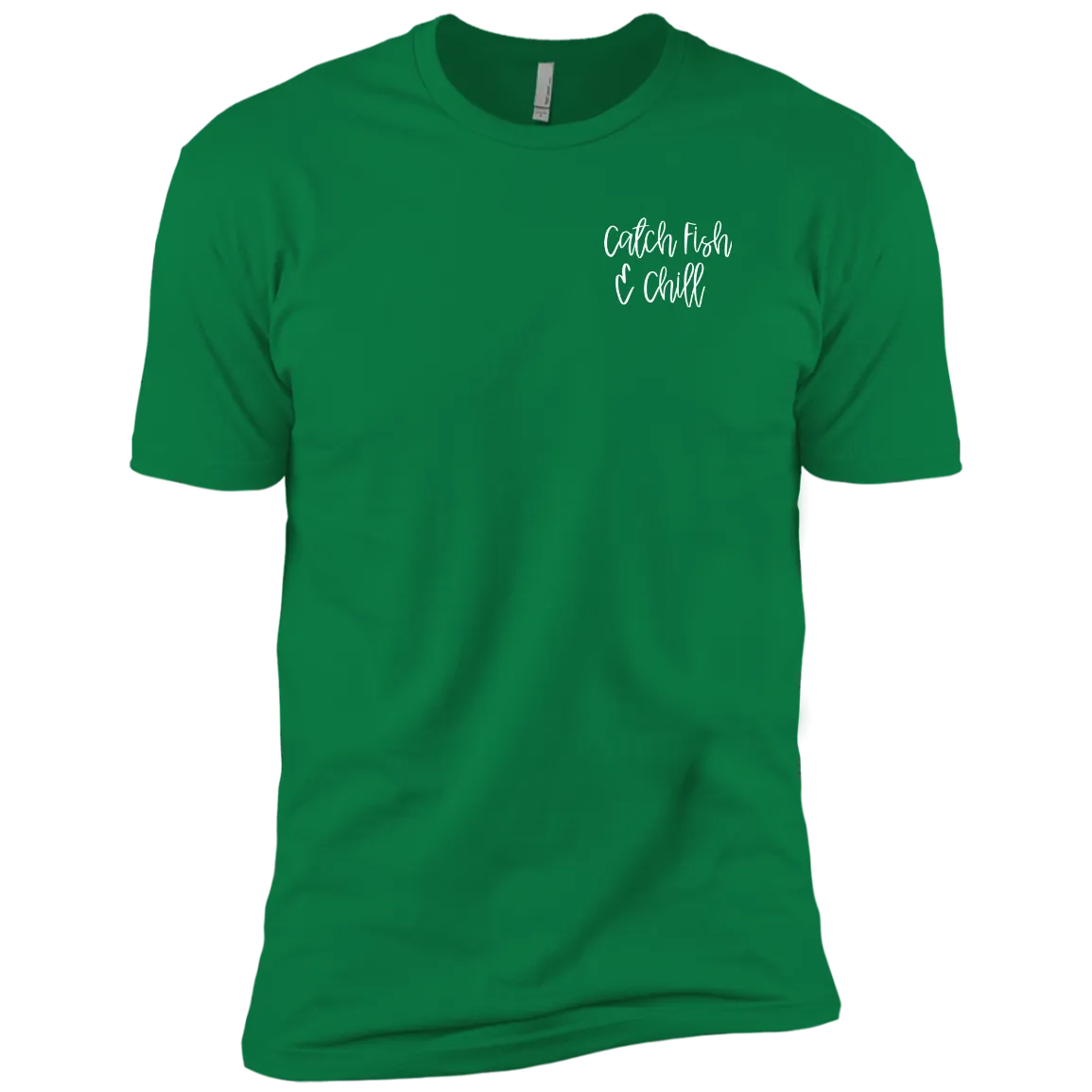 CATCH FISH & CHILL TIS THE SEASON WATERMEN TEE