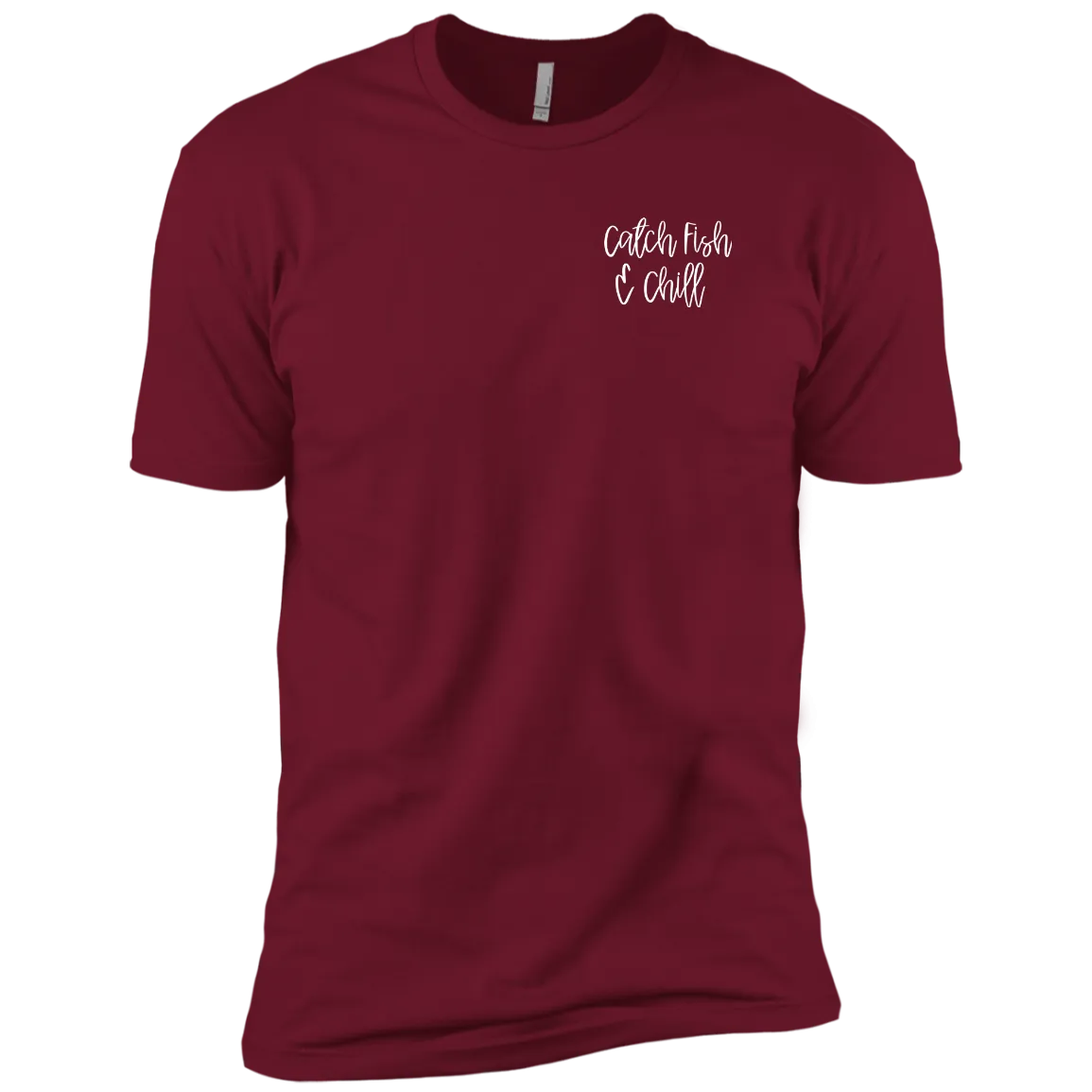 CATCH FISH & CHILL TIS THE SEASON WATERMEN TEE