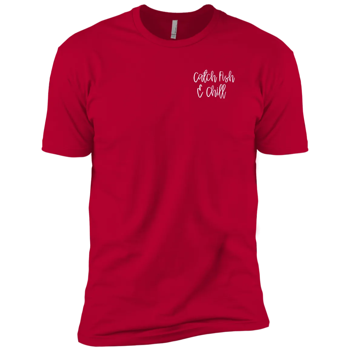 CATCH FISH & CHILL TIS THE SEASON WATERMEN TEE