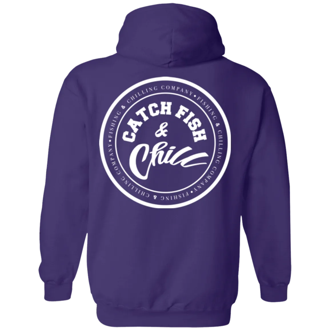 CATCH FISH & CHILL WOMENS CHILL STAMP HOODIE