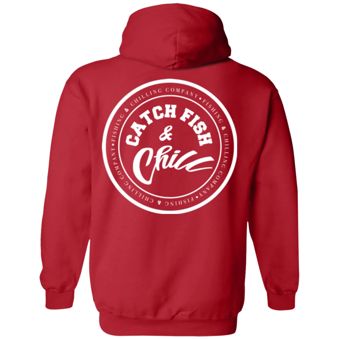 CATCH FISH & CHILL WOMENS CHILL STAMP HOODIE