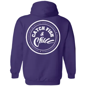 CATCH FISH & CHILL WOMENS CHILL STAMP HOODIE