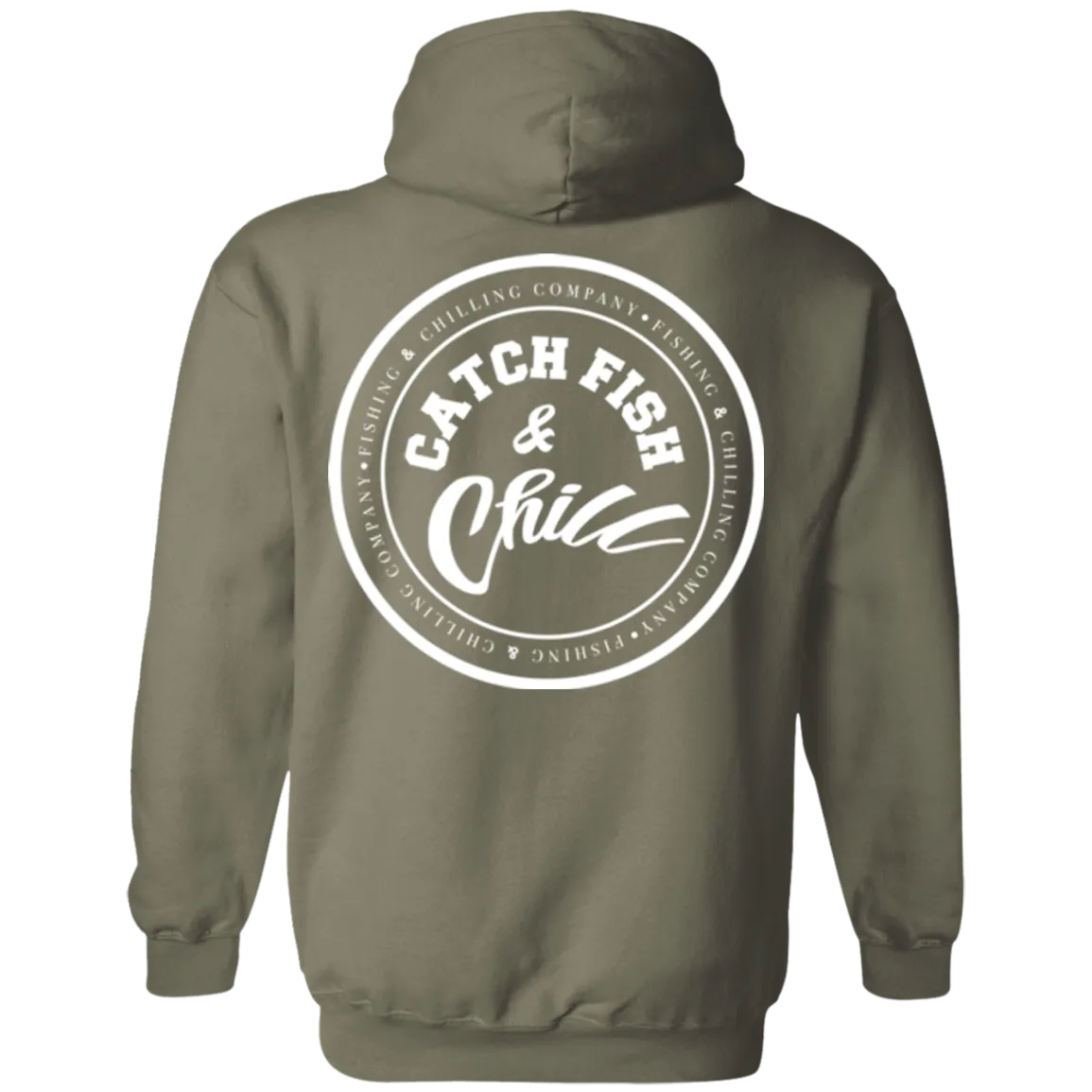 CATCH FISH & CHILL WOMENS CHILL STAMP HOODIE