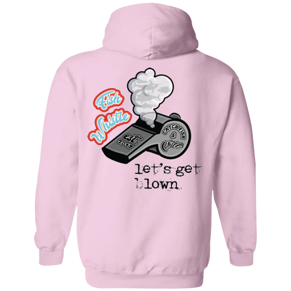 CATCH FISH & CHILL WOMENS FISH WHISTLE HOODIE