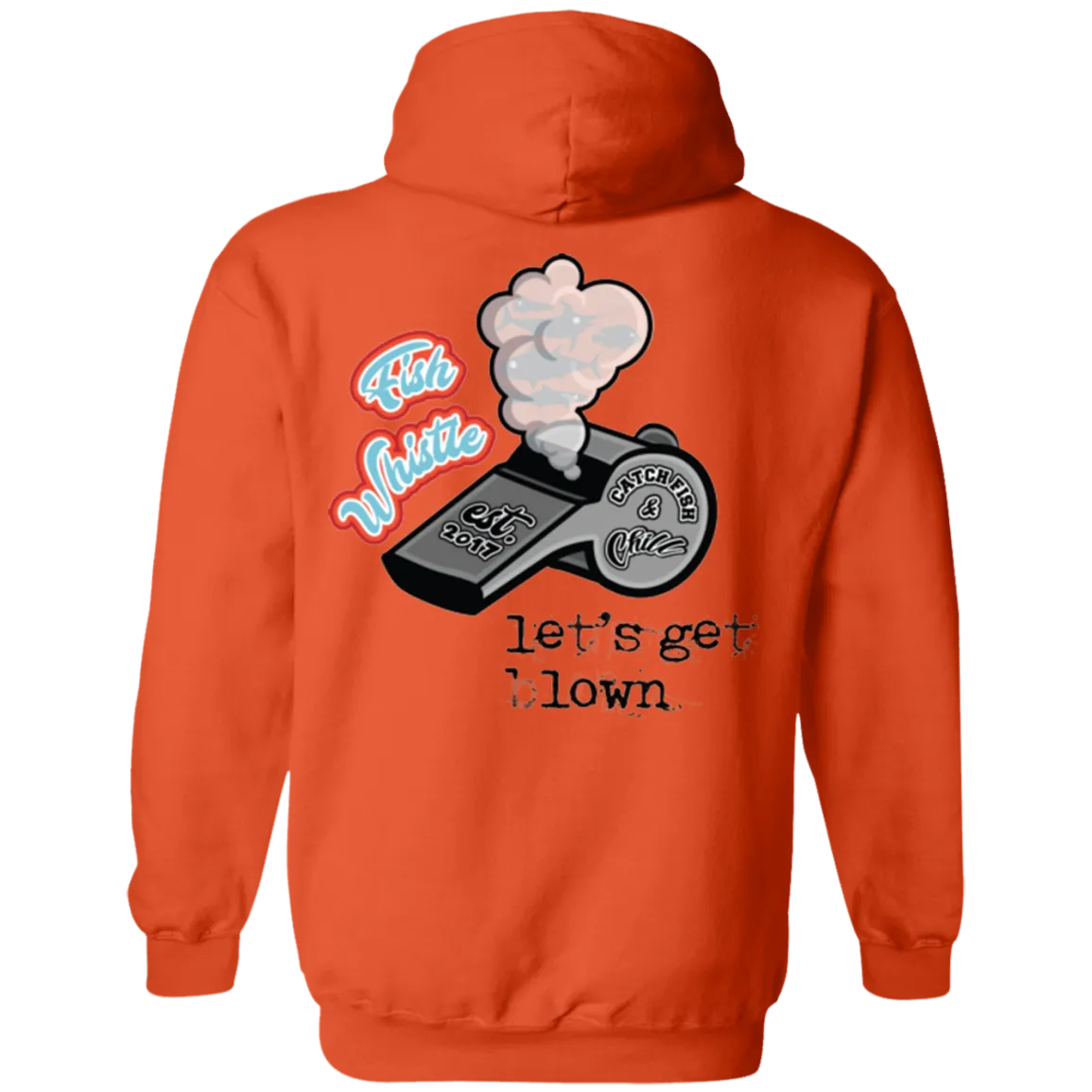 CATCH FISH & CHILL WOMENS FISH WHISTLE HOODIE