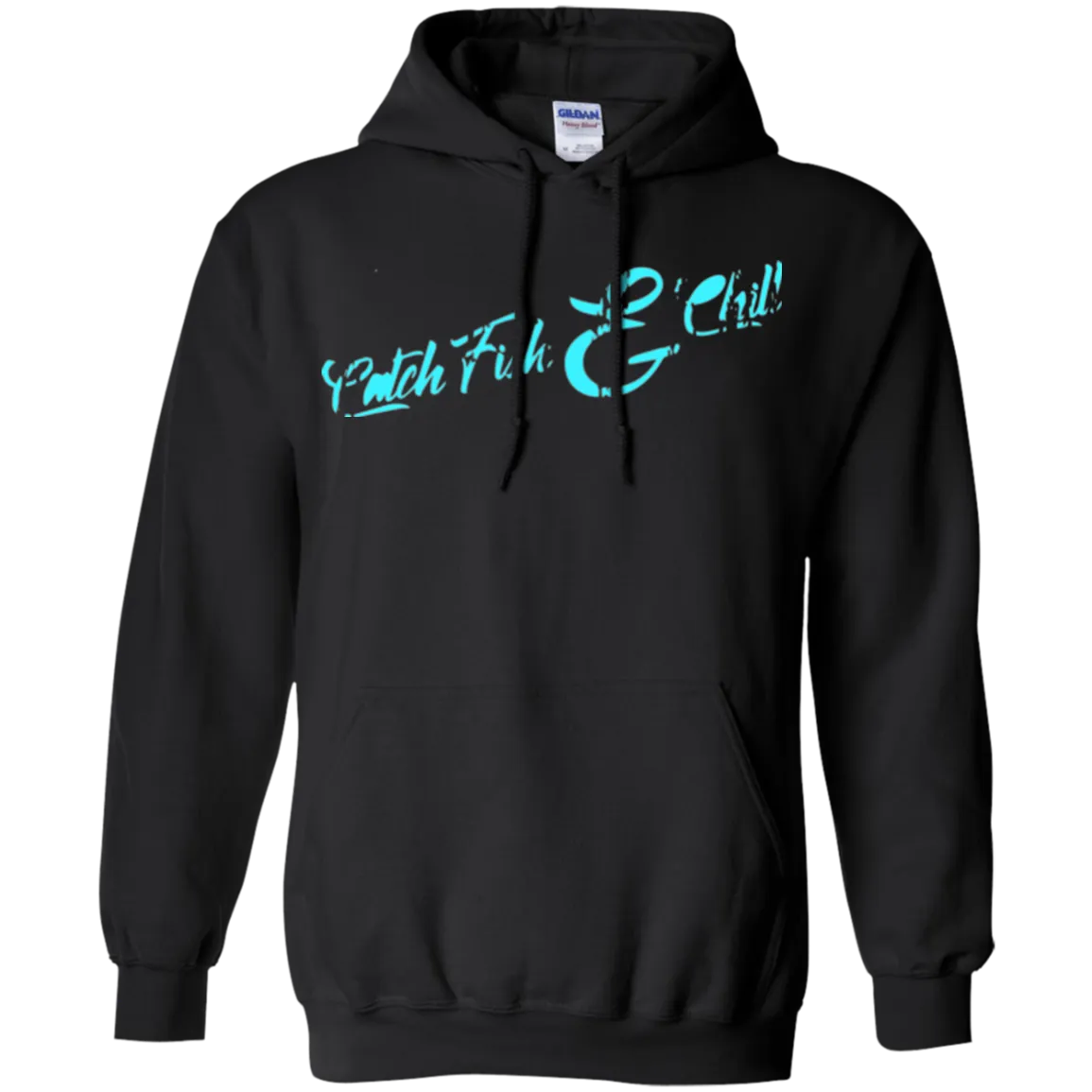 CATCH FISH & CHILL WOMENS VINTAGE TUNA HOODIE