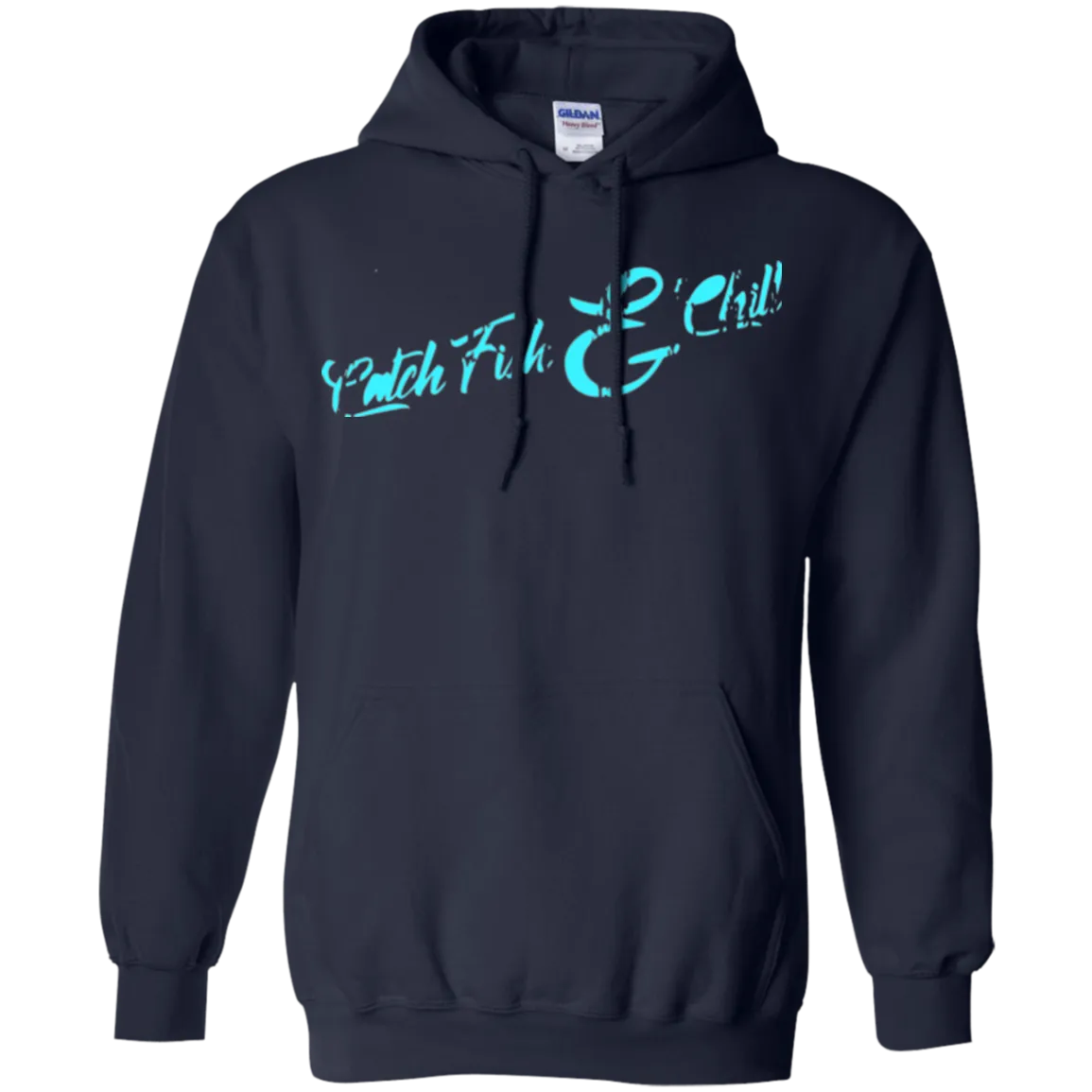 CATCH FISH & CHILL WOMENS VINTAGE TUNA HOODIE