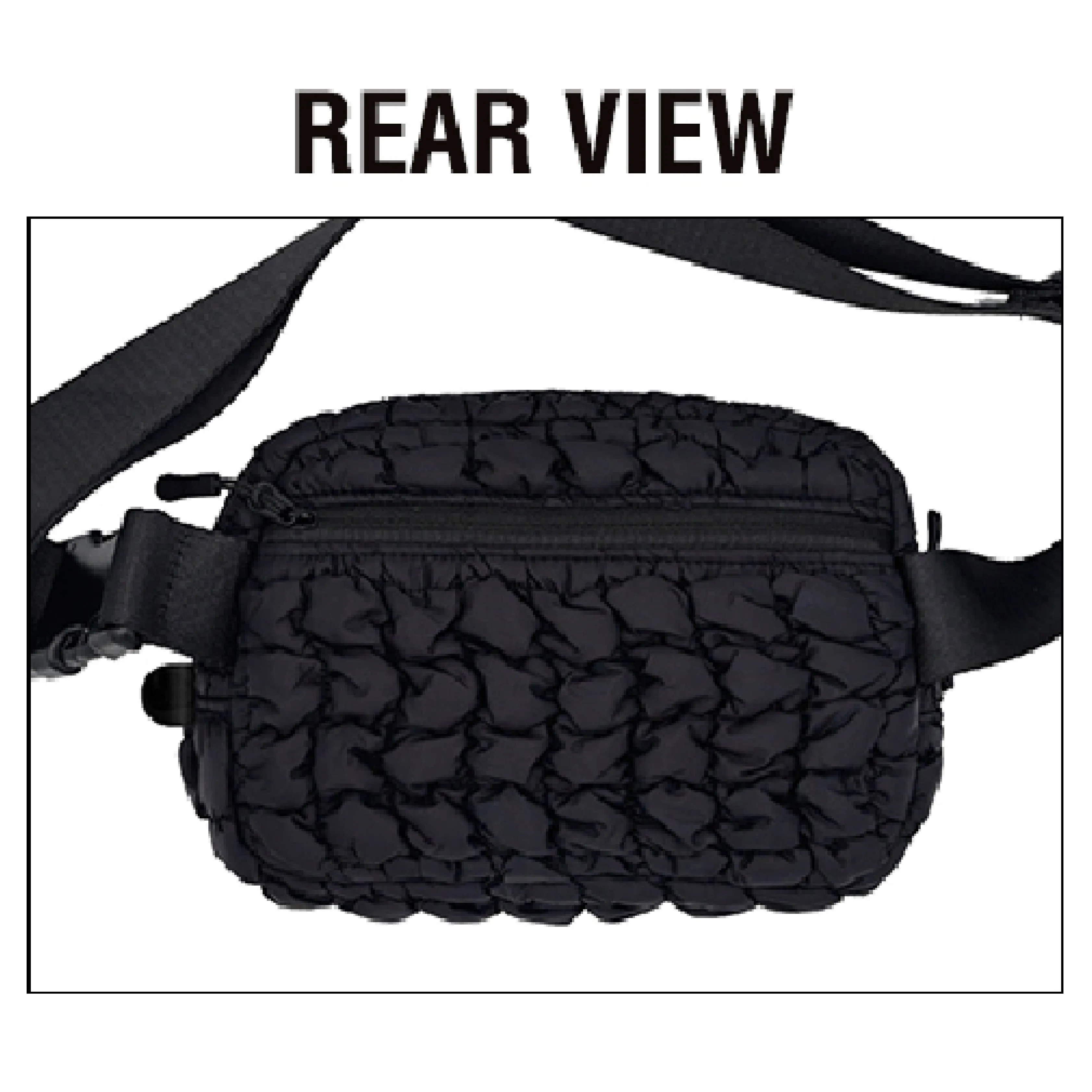 CC Quilted Puffer Unisex Belt Bag Fanny Pack