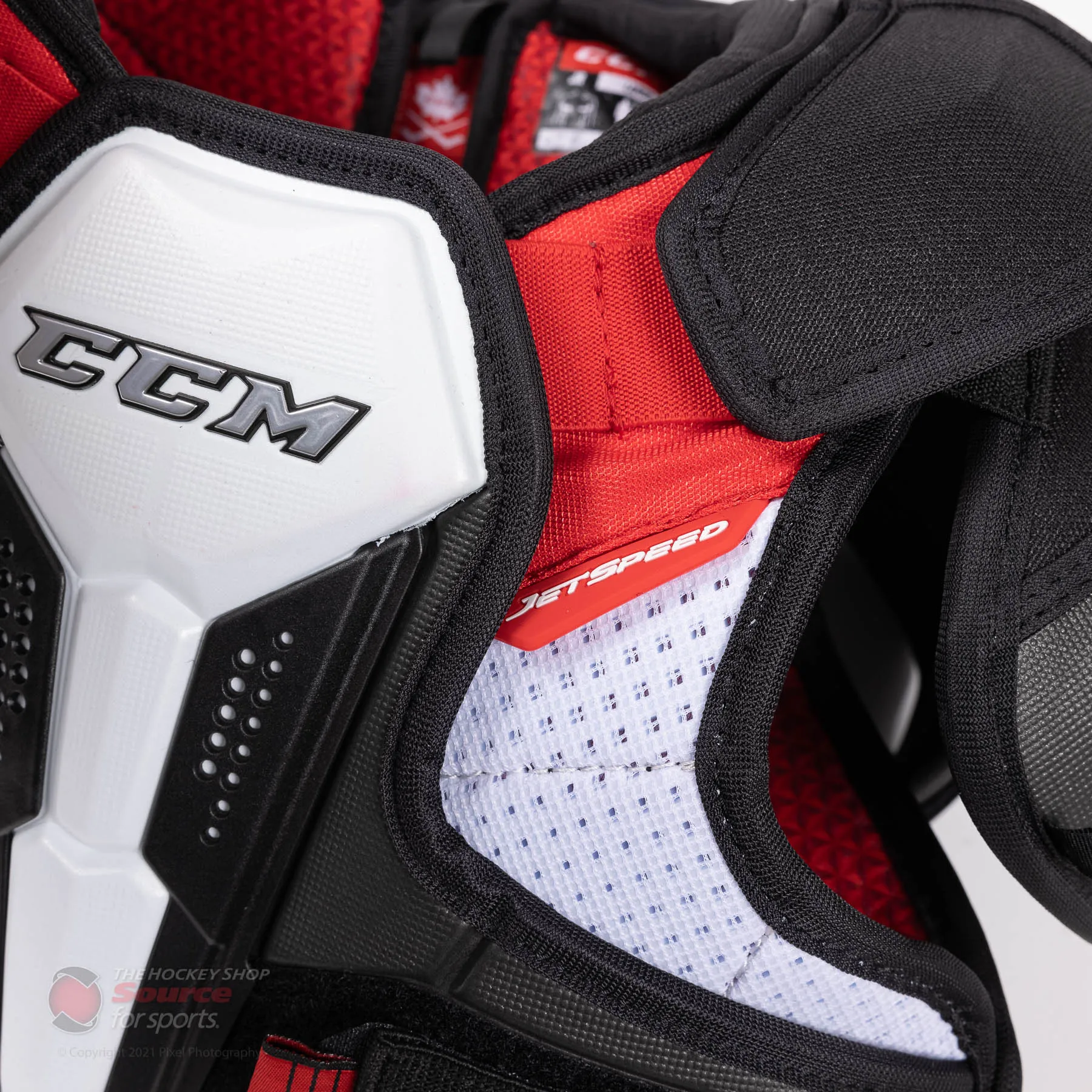 CCM Jetspeed FT4 Junior Hockey Shoulder Pads