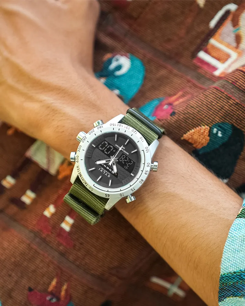 Certified Imperfect Hawk Black Green Nylon