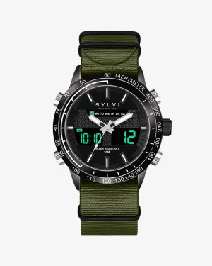 Certified Imperfect Hawk Black Green Nylon