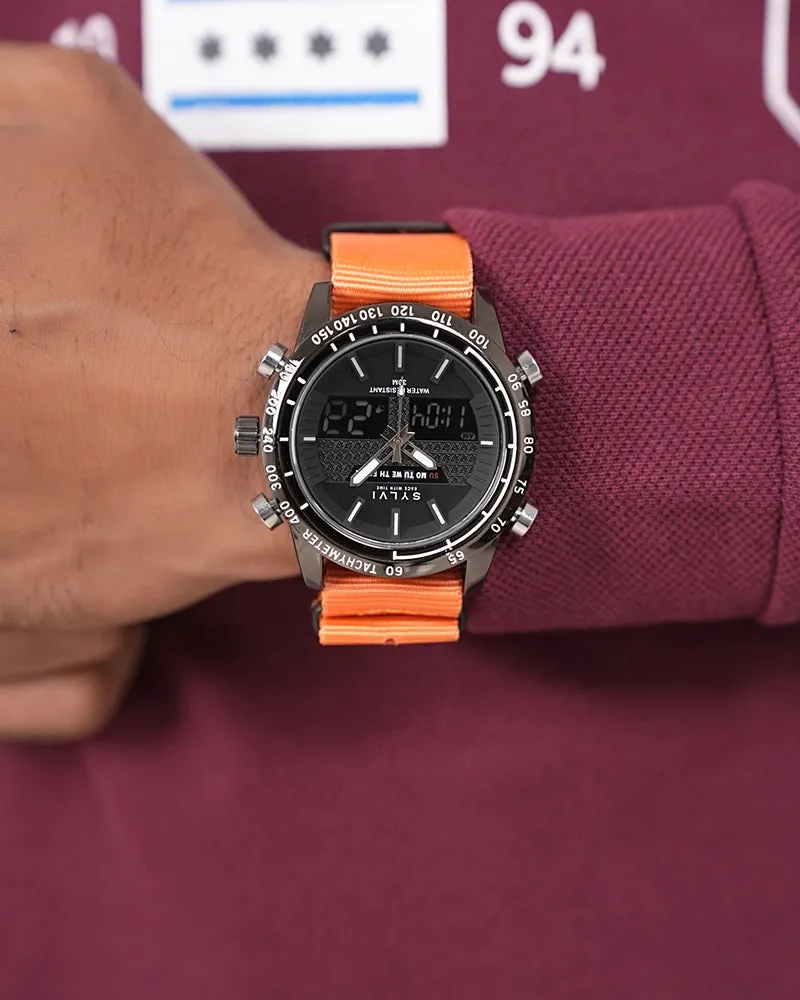 Certified Imperfect Hawk Black Orange Nylon
