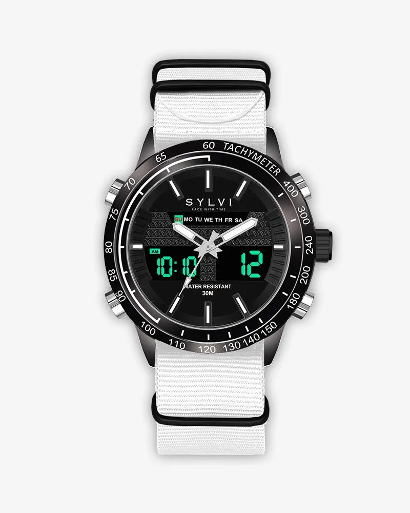 Certified Imperfect Hawk Black White Nylon