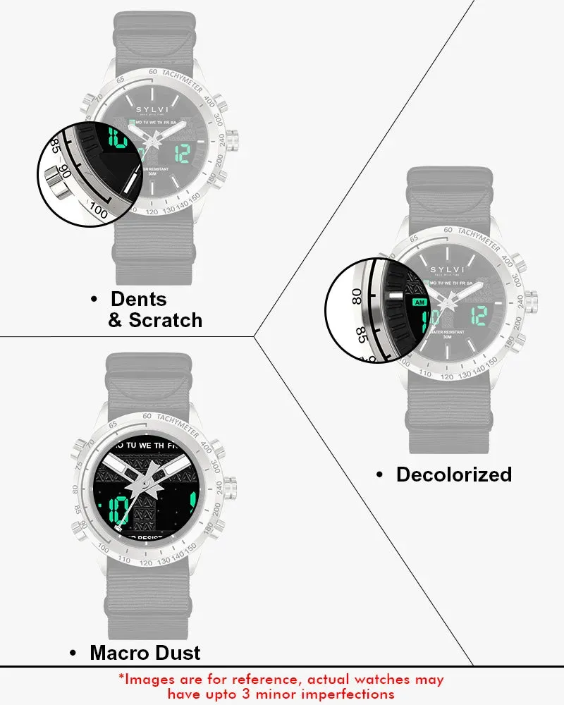 Certified Imperfect Hawk Silver Black Nylon