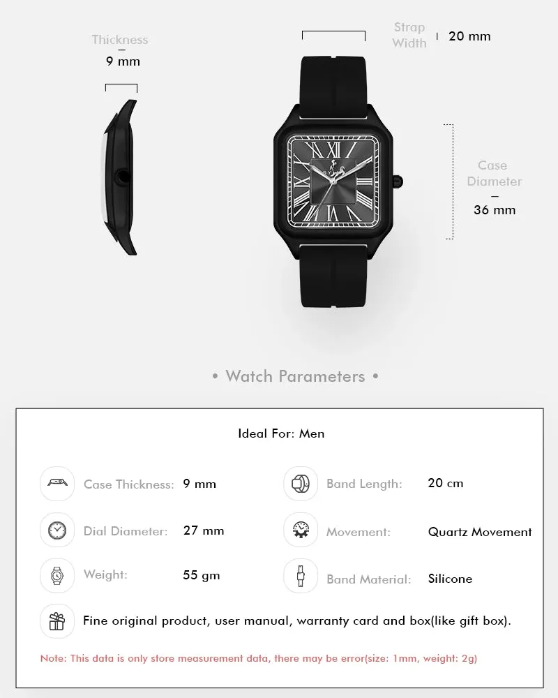 Certified Imperfect Opus Black Silicone