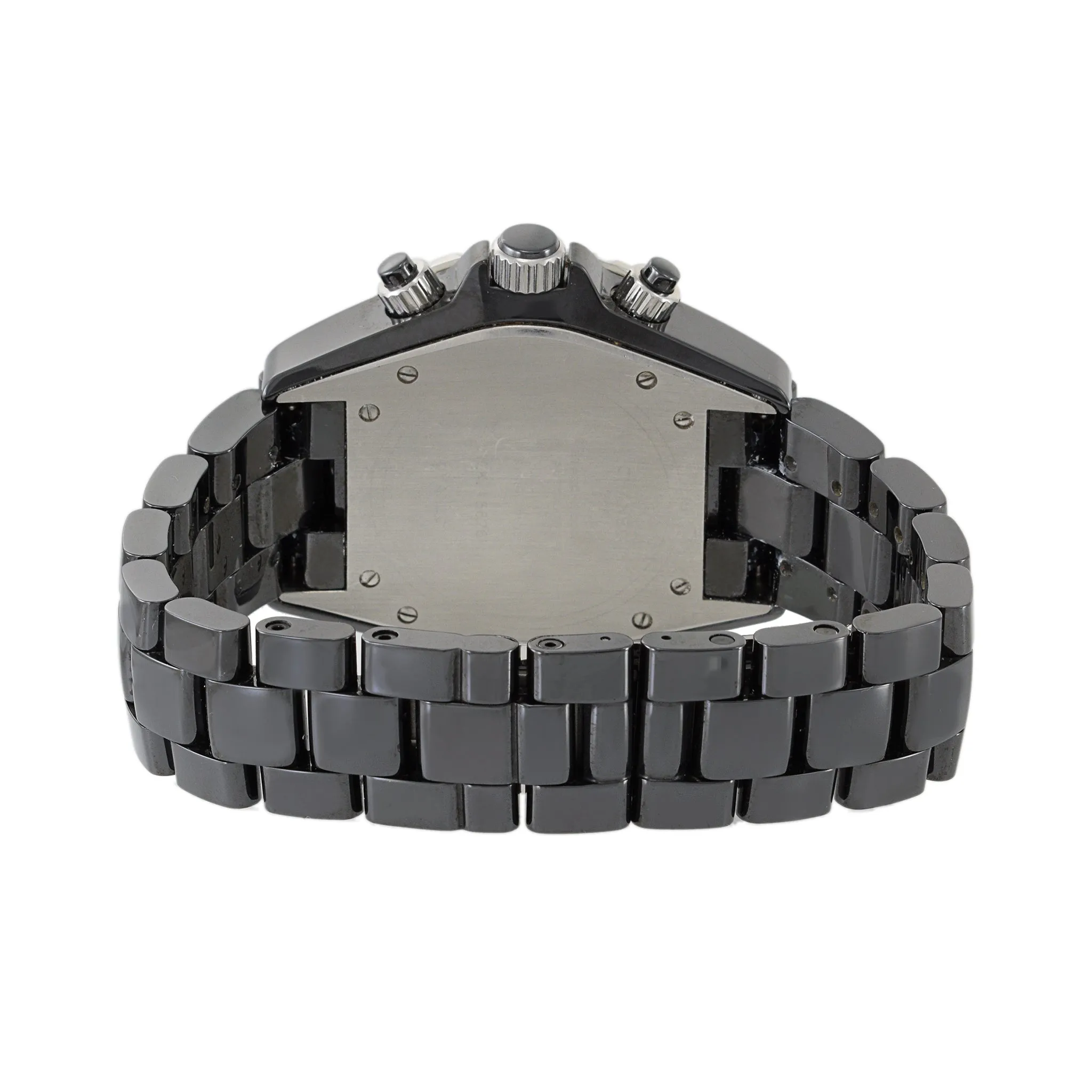 Chanel J12 Black Ceramic Chronograph Reference H1009
