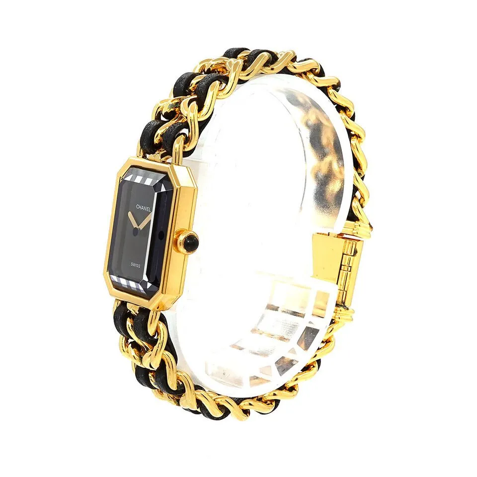 CHANEL Premiere Size L H0001 Vintage Quartz Dial Ladies Watch