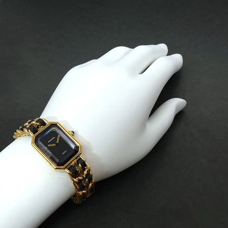 CHANEL Premiere Size L H0001 Vintage Quartz Dial Ladies Watch