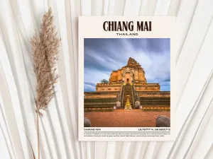 Chiang Mai Vintage Wall Art, Thailand