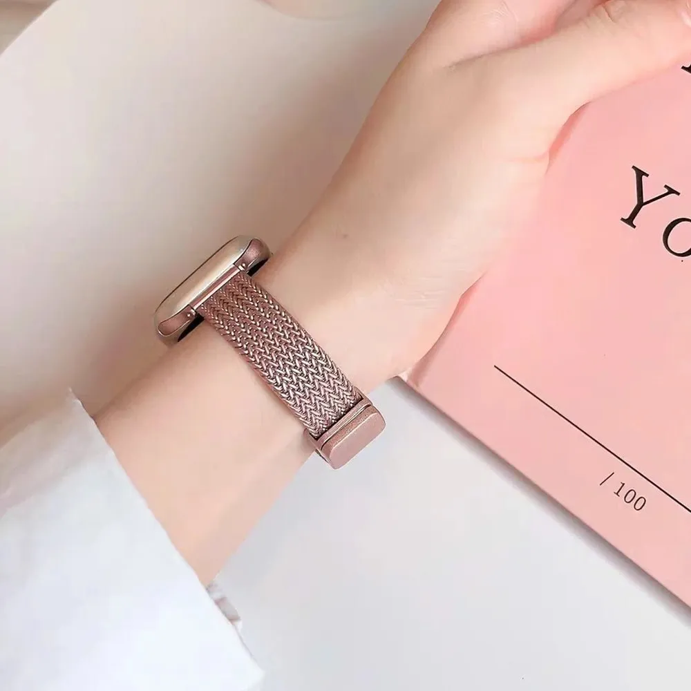 Chic Ultra-Thin Stainless Steel Apple Watch Band for Women