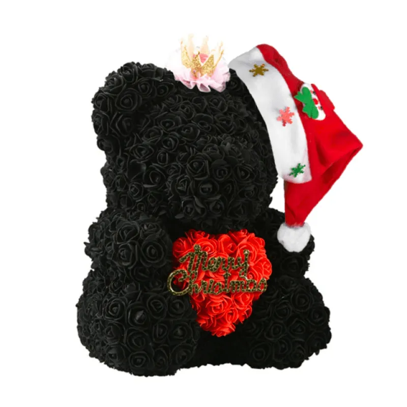 Christmas Hug Rose Bear – A Thoughtful Holiday Gift