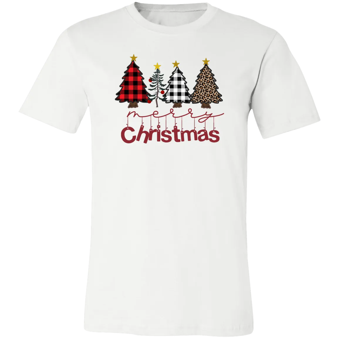 Christmas Trees Vintage T Shirt