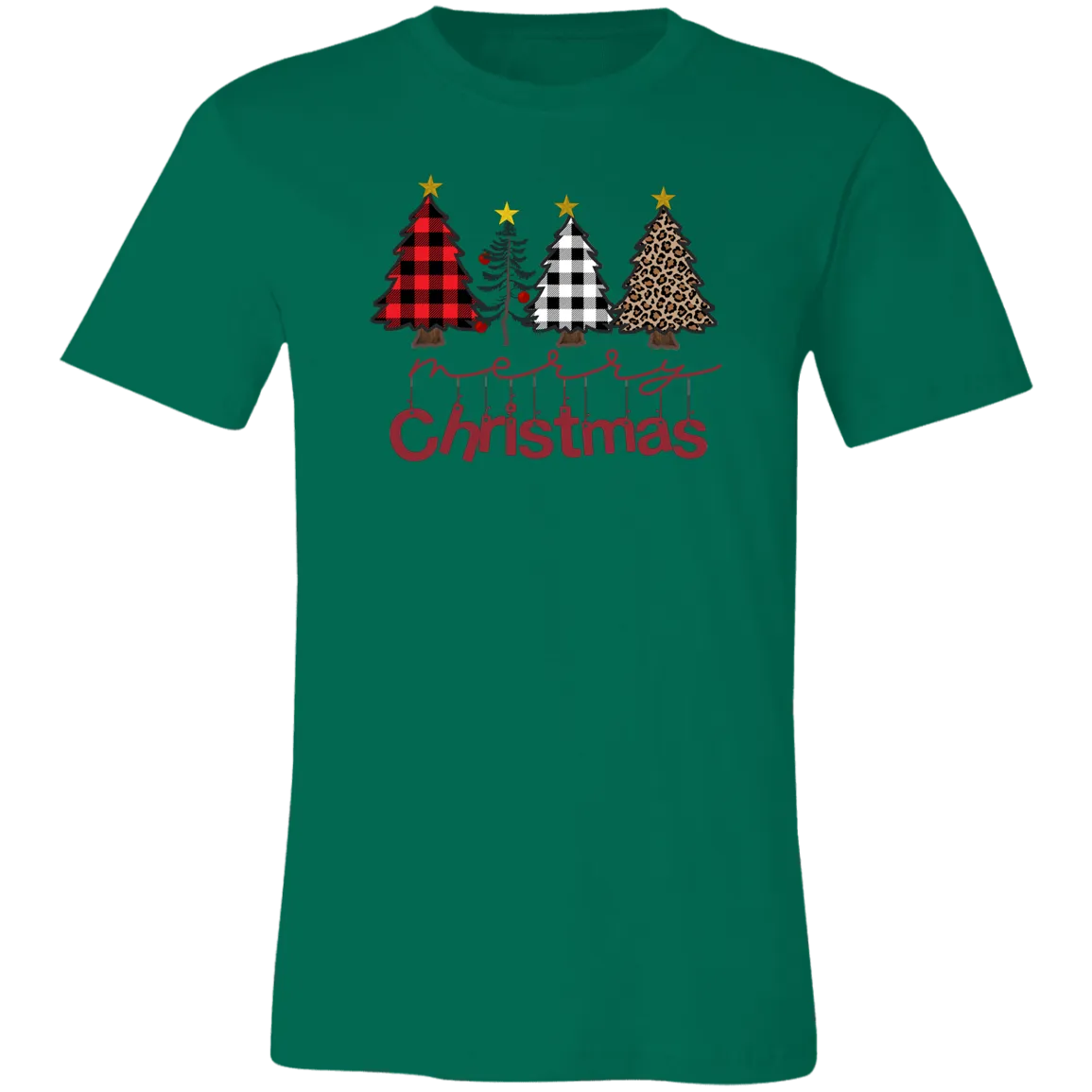 Christmas Trees Vintage T Shirt