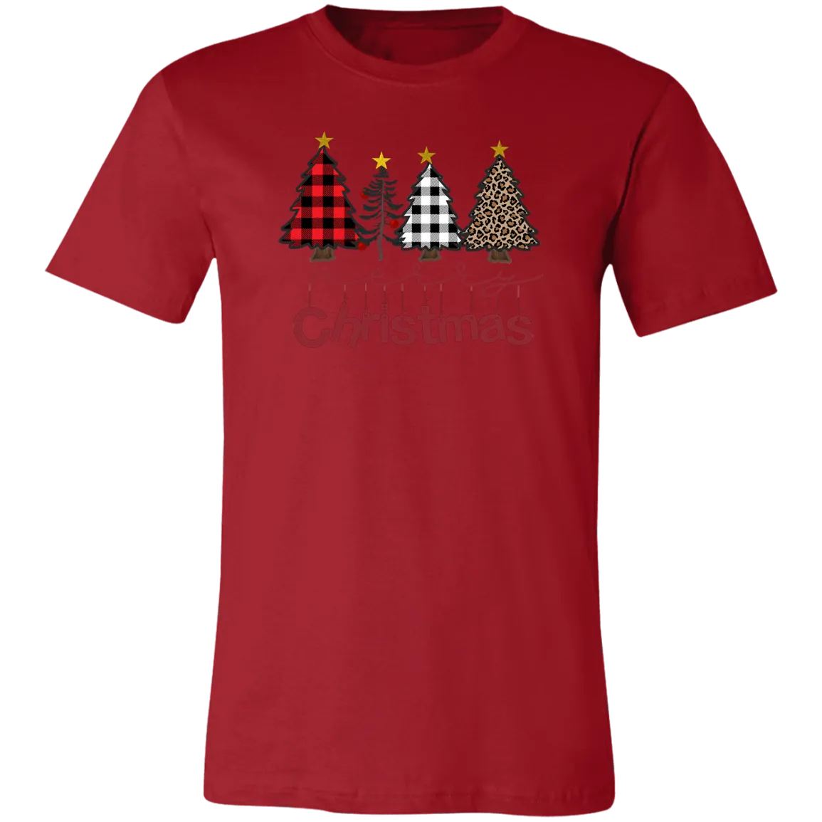 Christmas Trees Vintage T Shirt