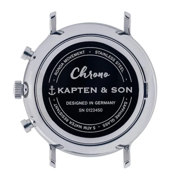 Chrono Silver Mesh